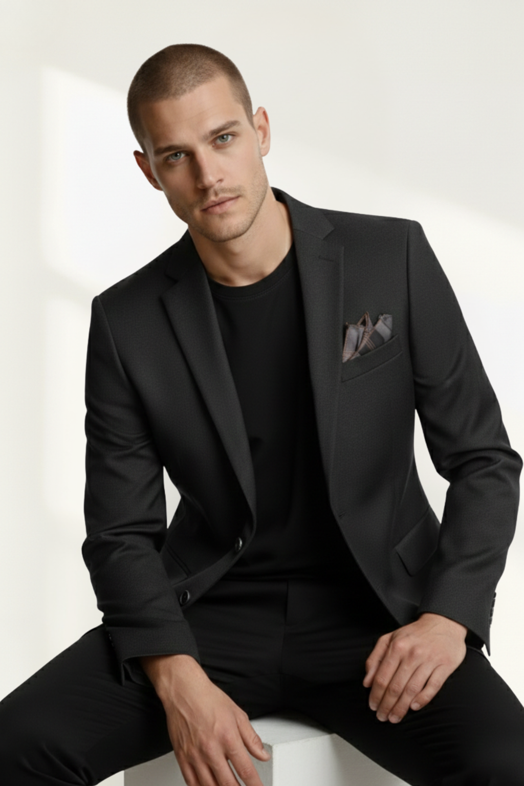 Men’s Tailored Blazer Jacket